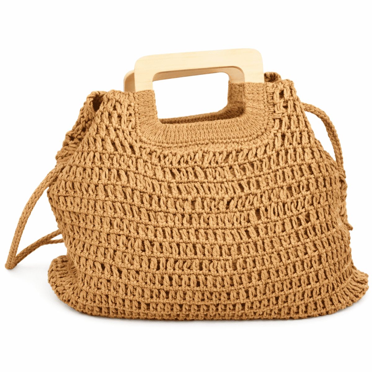 AMA OUTFITTERS - BOLSO DE PAJA CON ASA STRAW