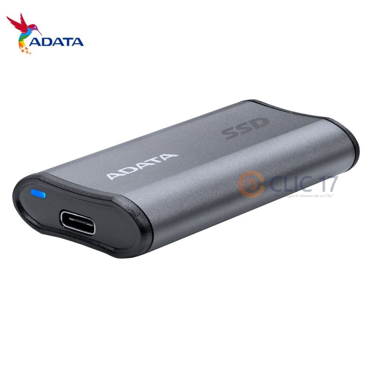 Disco Solido SSD Externo 1TB ADATA SE880 Gris Titanio USB-C 3.2, marca ADATA - Foto Principal