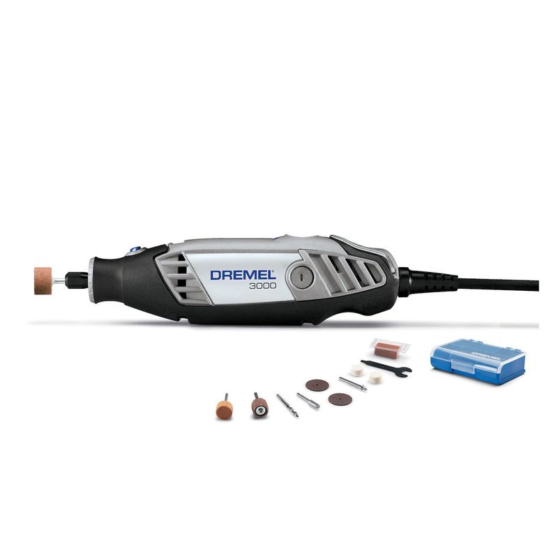 DREMEL - Mini Torno Dremel 3000 con 10 Accesorios