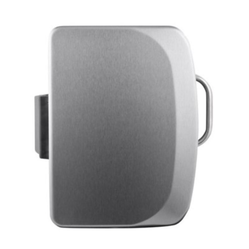 FACUSA - Papelera 3lt Inox Cpedal 18x 16.5 x26cm-984070301