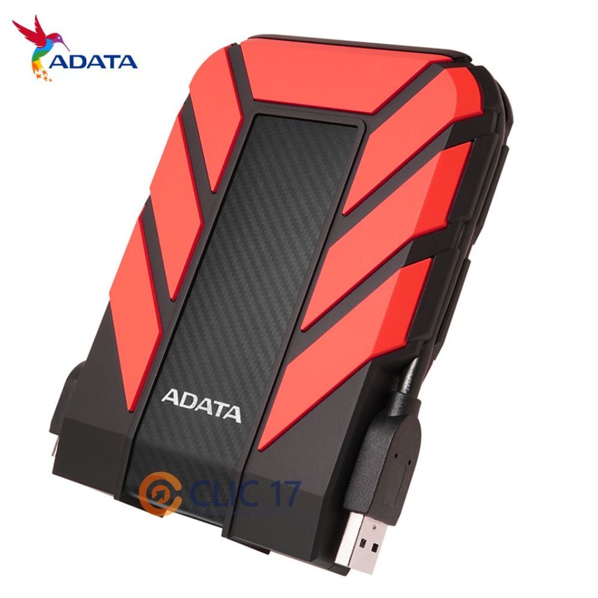 ADATA - Disco Duro externo 2TB ADATA HD710P Rojo
