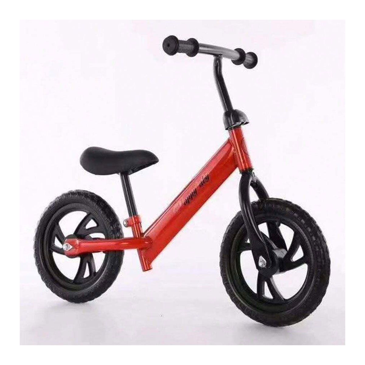 GENERICO - Bicicleta Infantil De Balance Niño Niña Aro 12 Rojo