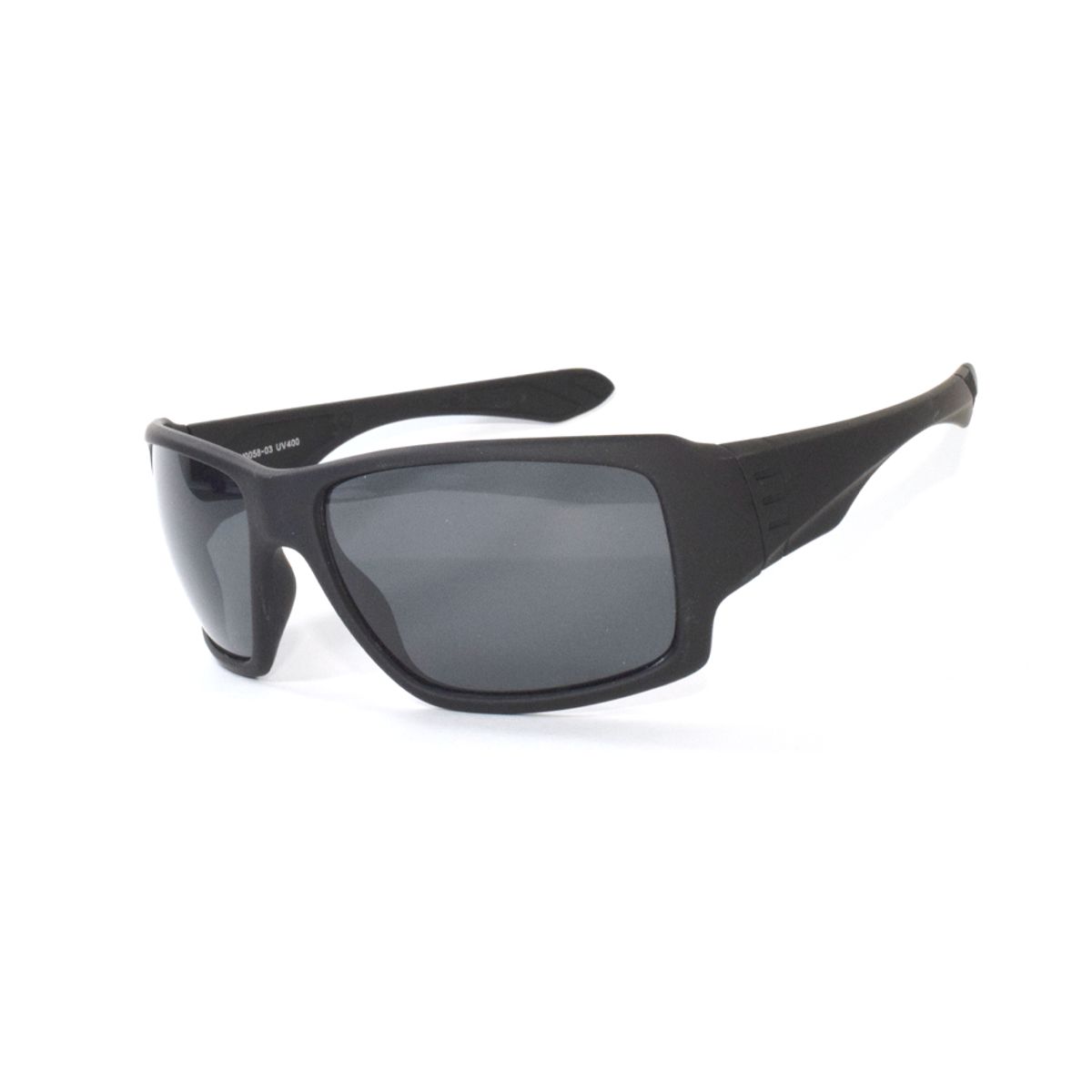 GENERICO - Lentes de sol para hombre estilo deportivo negro uv400