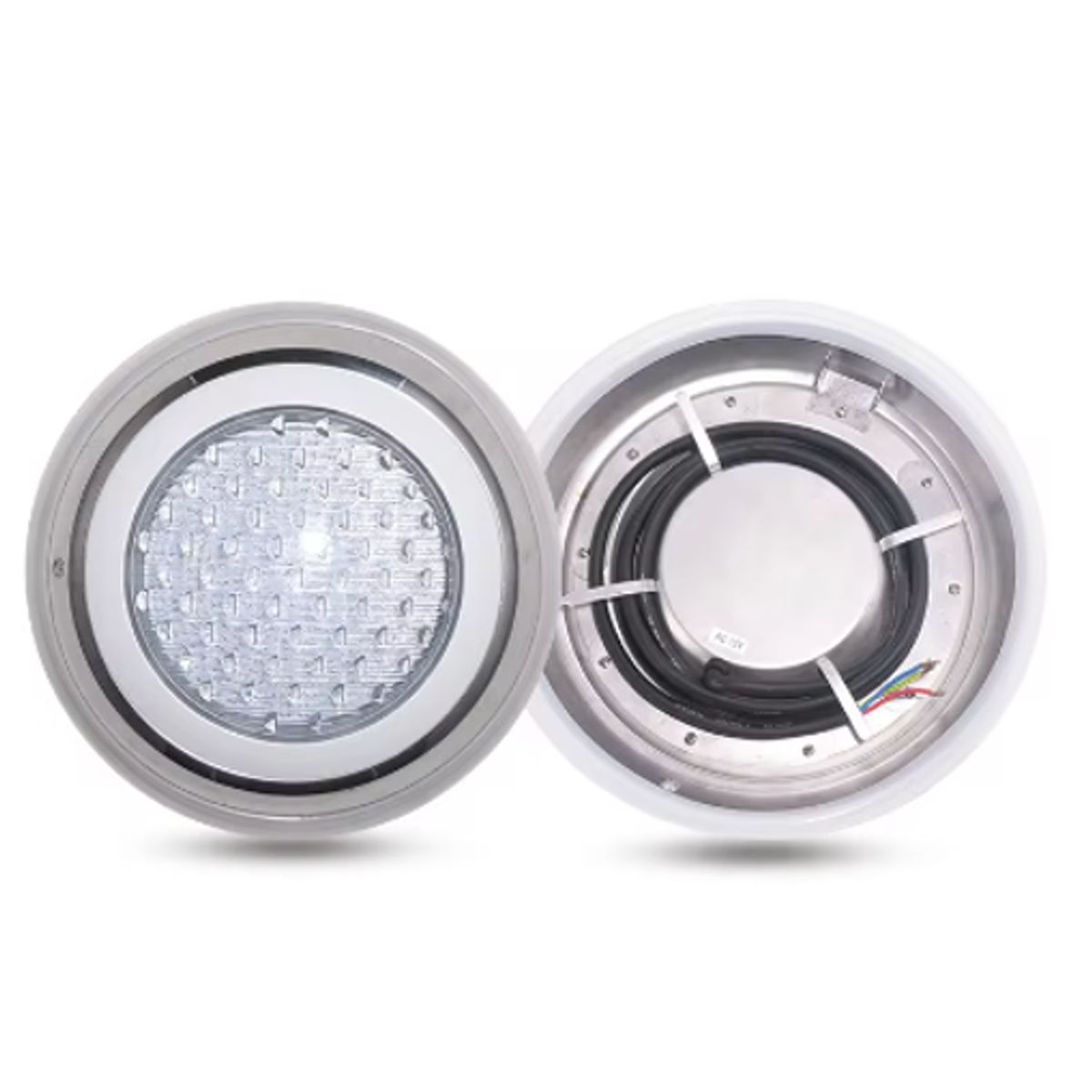 GENERICO - Reflector para piscina 12W 12V LED color blanco marca Pool System
