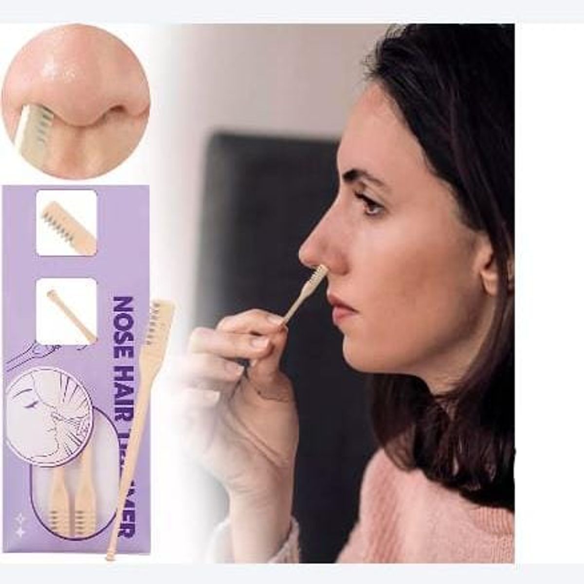 GENERICO - Set de 3 Navaja de Bello Nasal