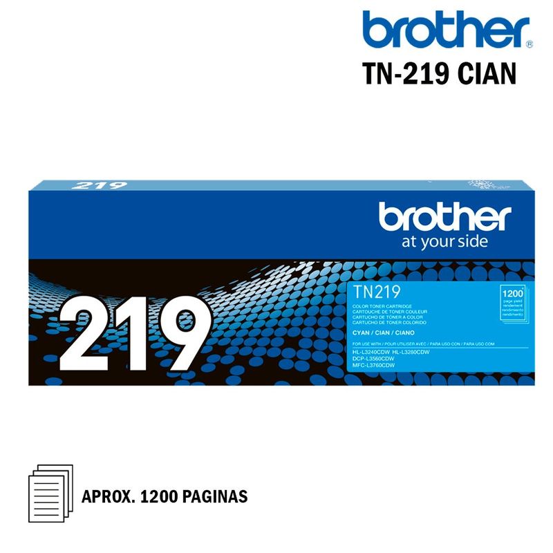 BROTHER - TONER BROTHER TN-219 CYAN