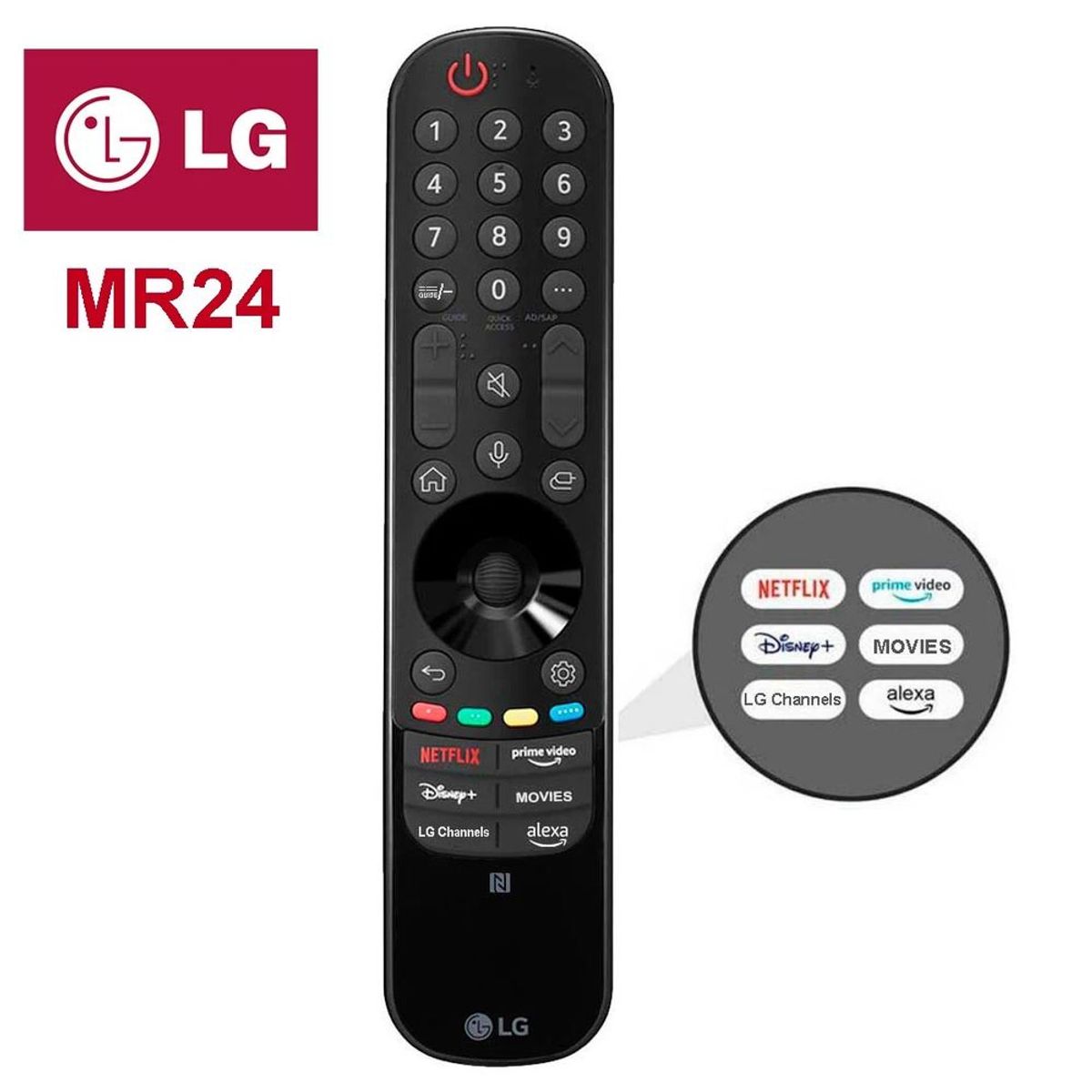 LG - LG Control Magic Remote - MR24GN