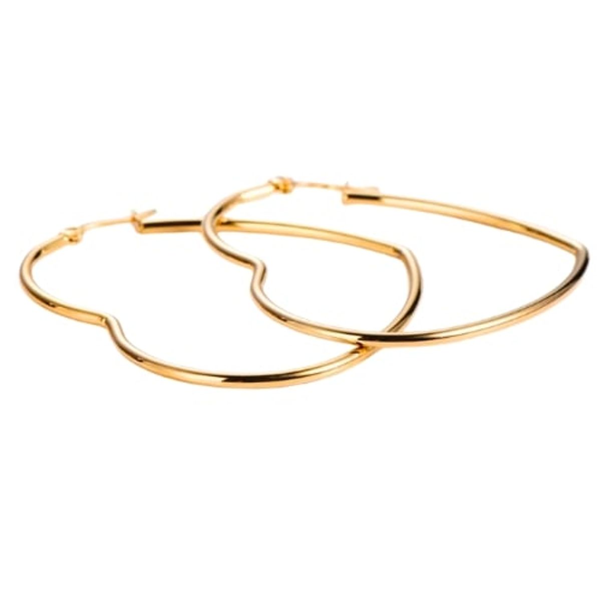 GENERICO - Arete Argolla corazón mujer Chuncky