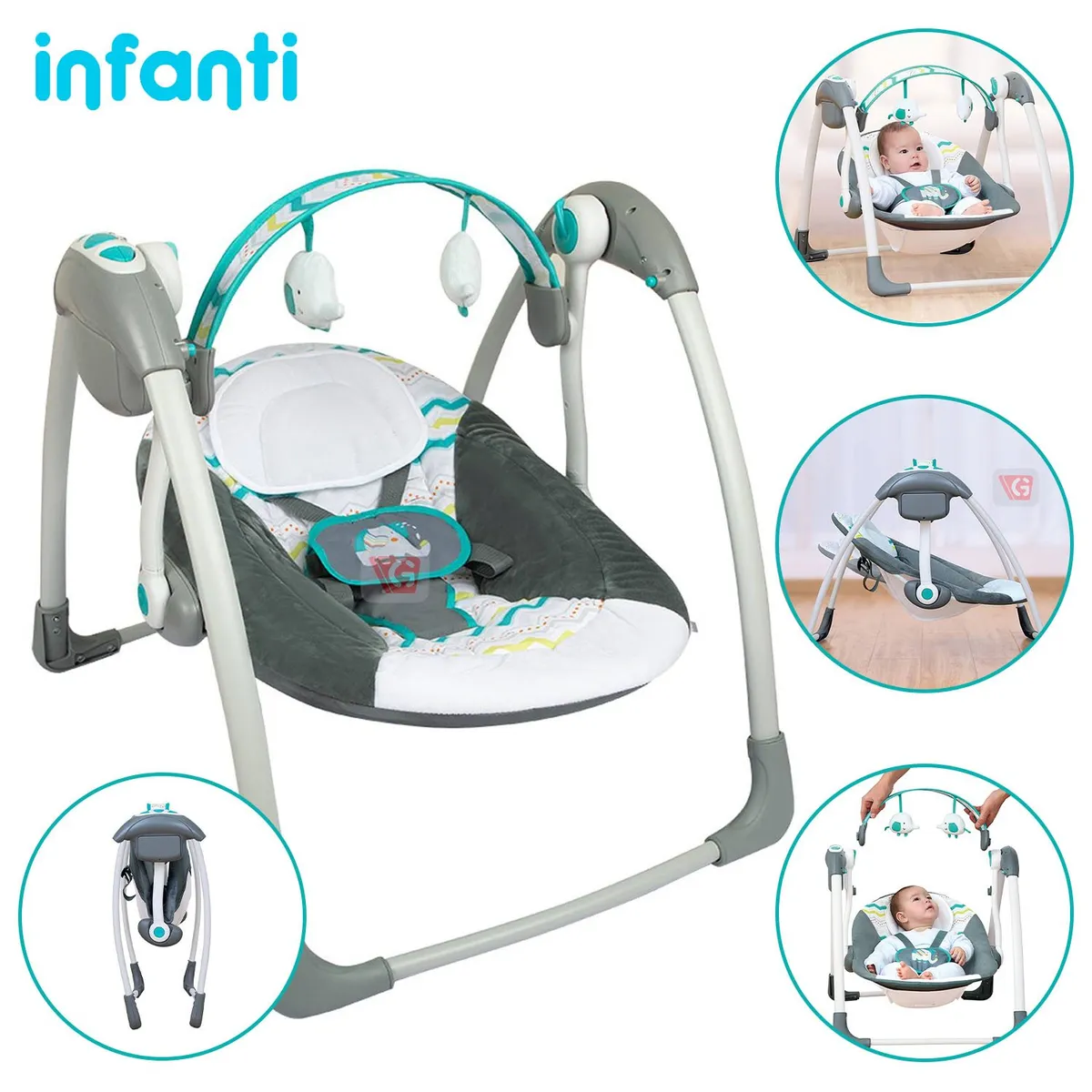 INFANTI - Silla Nido Swing Infanti verde