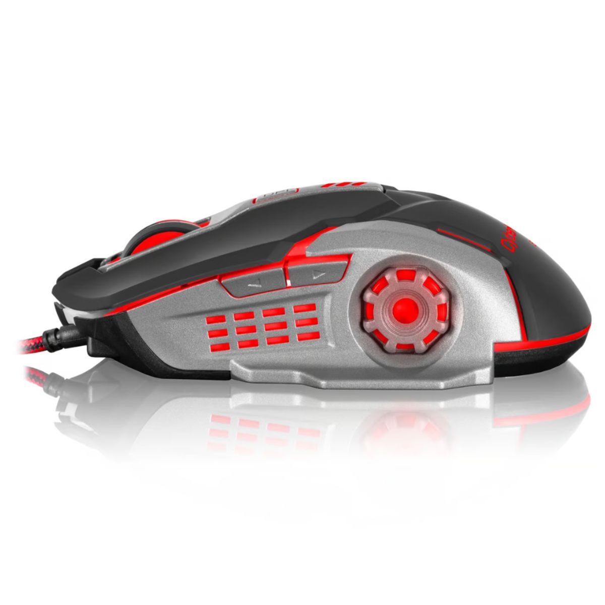 CYBERTEL - MOUSE GAMER USB 7LEDS 6B 3200DPI CYBERTEL EXXPERT BLACK