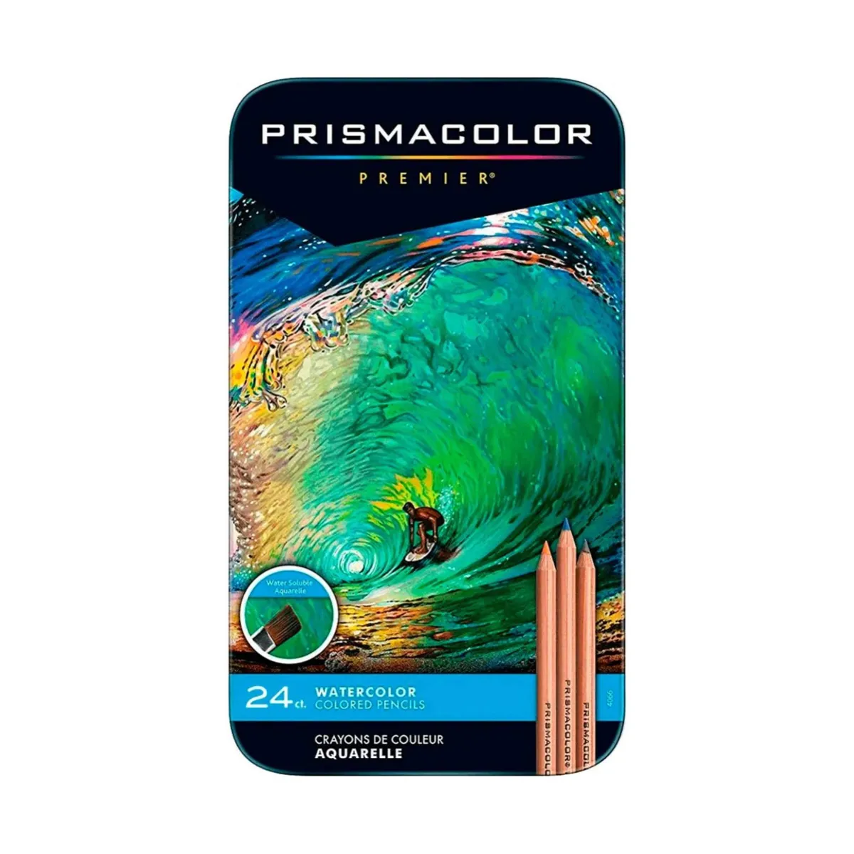 PRISMACOLOR - Colores Acuarelables Profesionales Prismacolor Premier x24