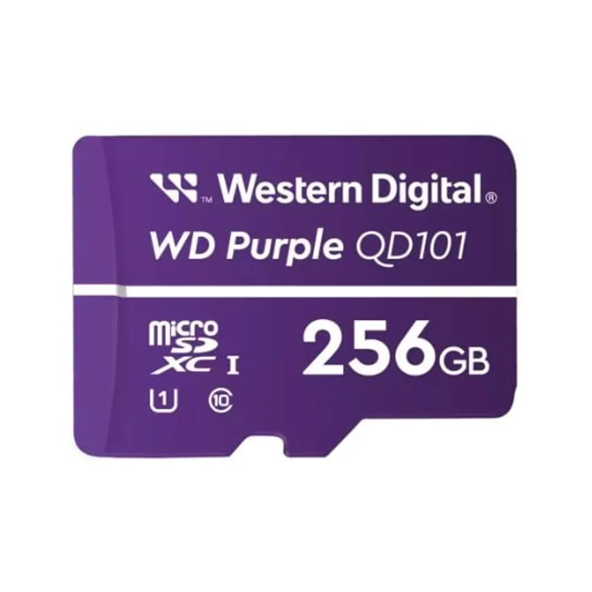 WESTERN DIGITAL - MICROSD 256GB PARA VIDEO VIGILANCIA - PURPLE