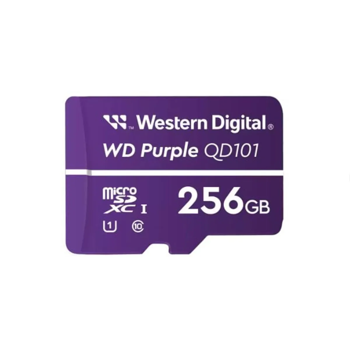 WESTERN DIGITAL - MICROSD 256GB PARA VIDEO VIGILANCIA - PURPLE