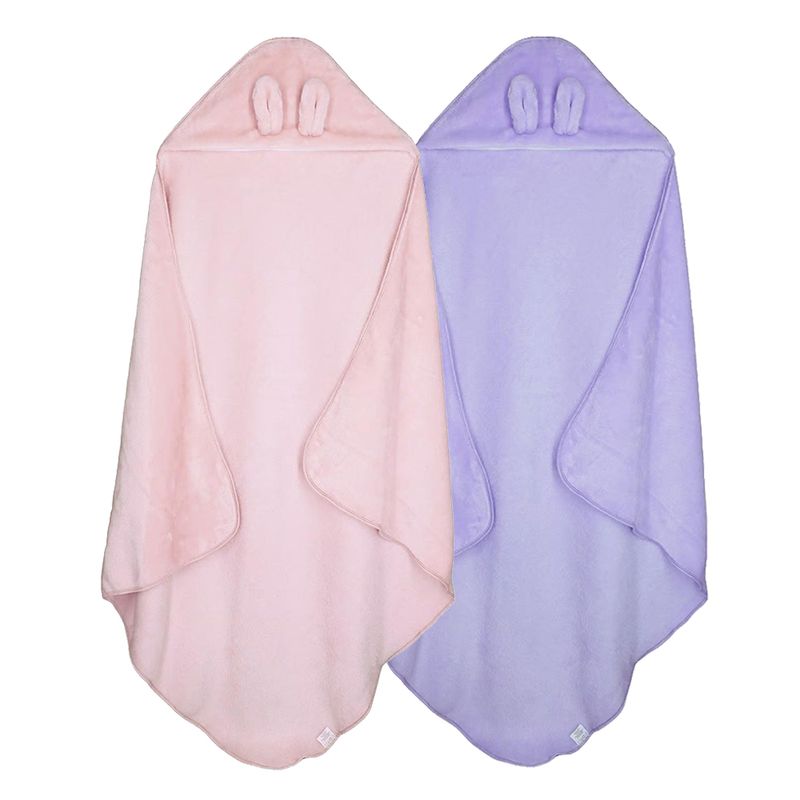 LITTLE SWEET - Manta Bebé Niña Pack x 2 Little Sweet