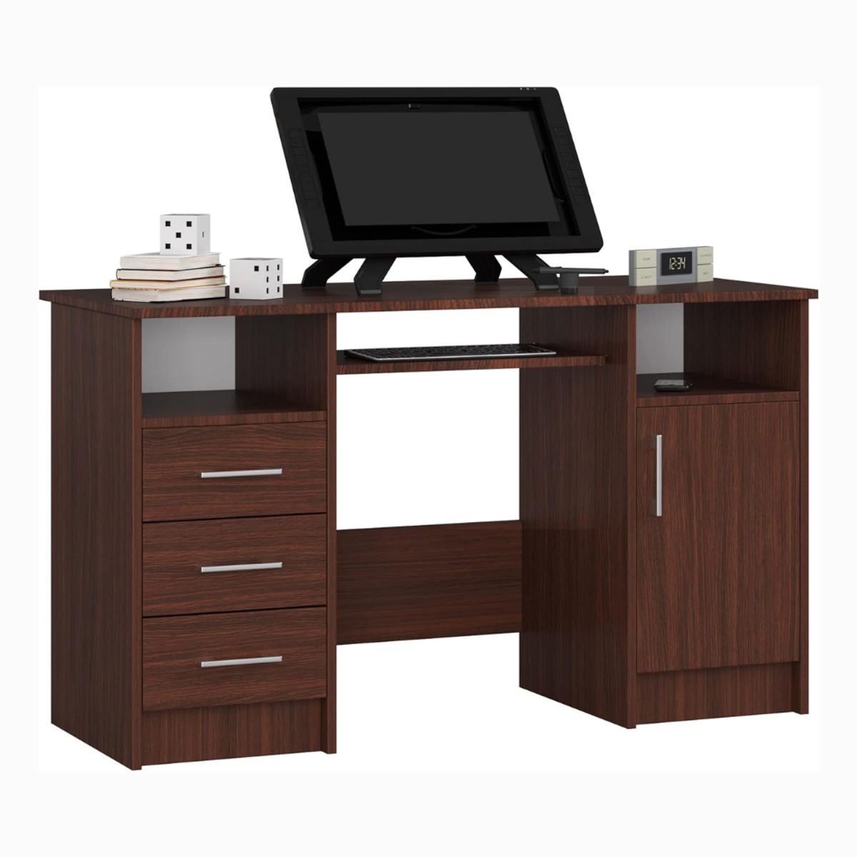 GENERICO - Escritorio Armado Pascual Coigue Chocalate Muebles Gaudi