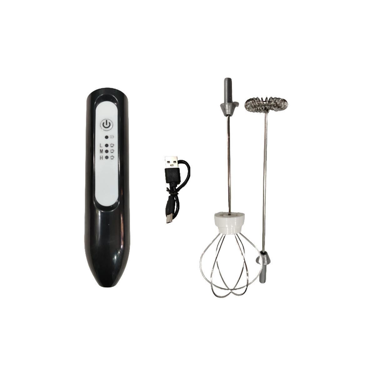 GENERICO - BATIDOR O ESPUMADOR DE LECHE RECARGABLE