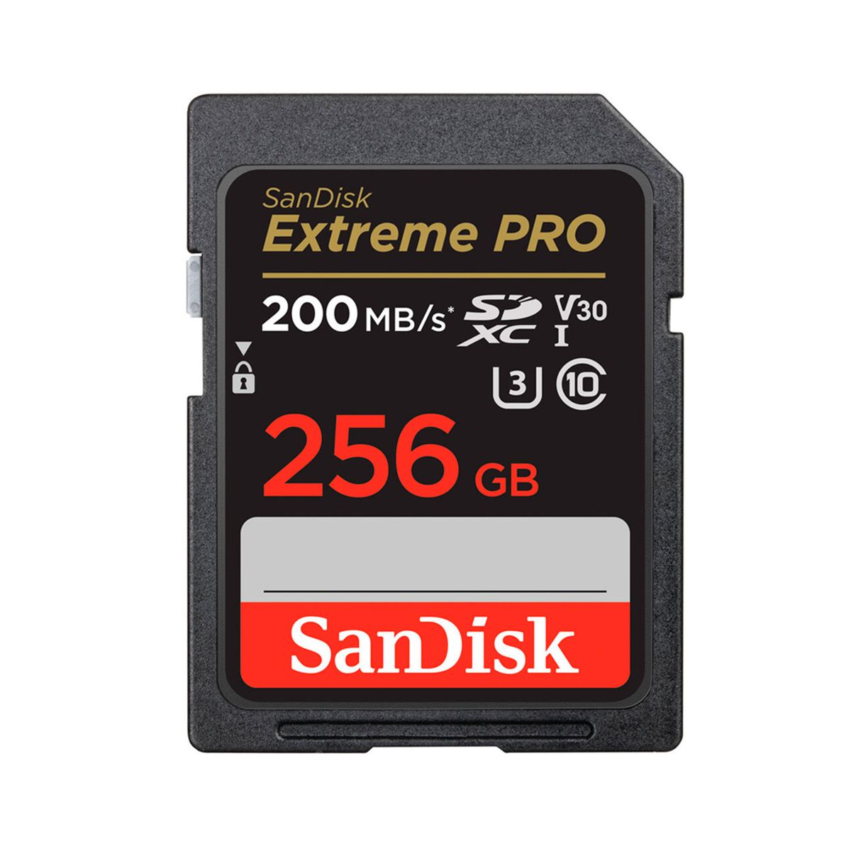 SANDISK - Memoria SD Sandisk Extreme PRO 256GB de 200mbs