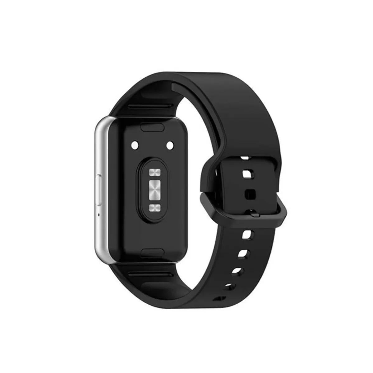 GENERICO - Correa de Silicona Galaxy Watch Fit 3 - Negro