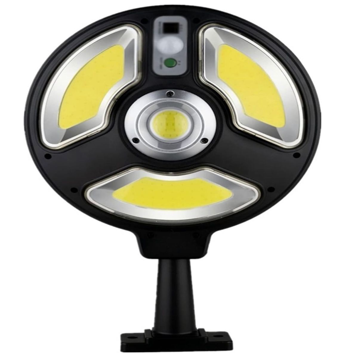 GENERICO - 3P Pathway Light  farola solar circular con sensor de movimiento