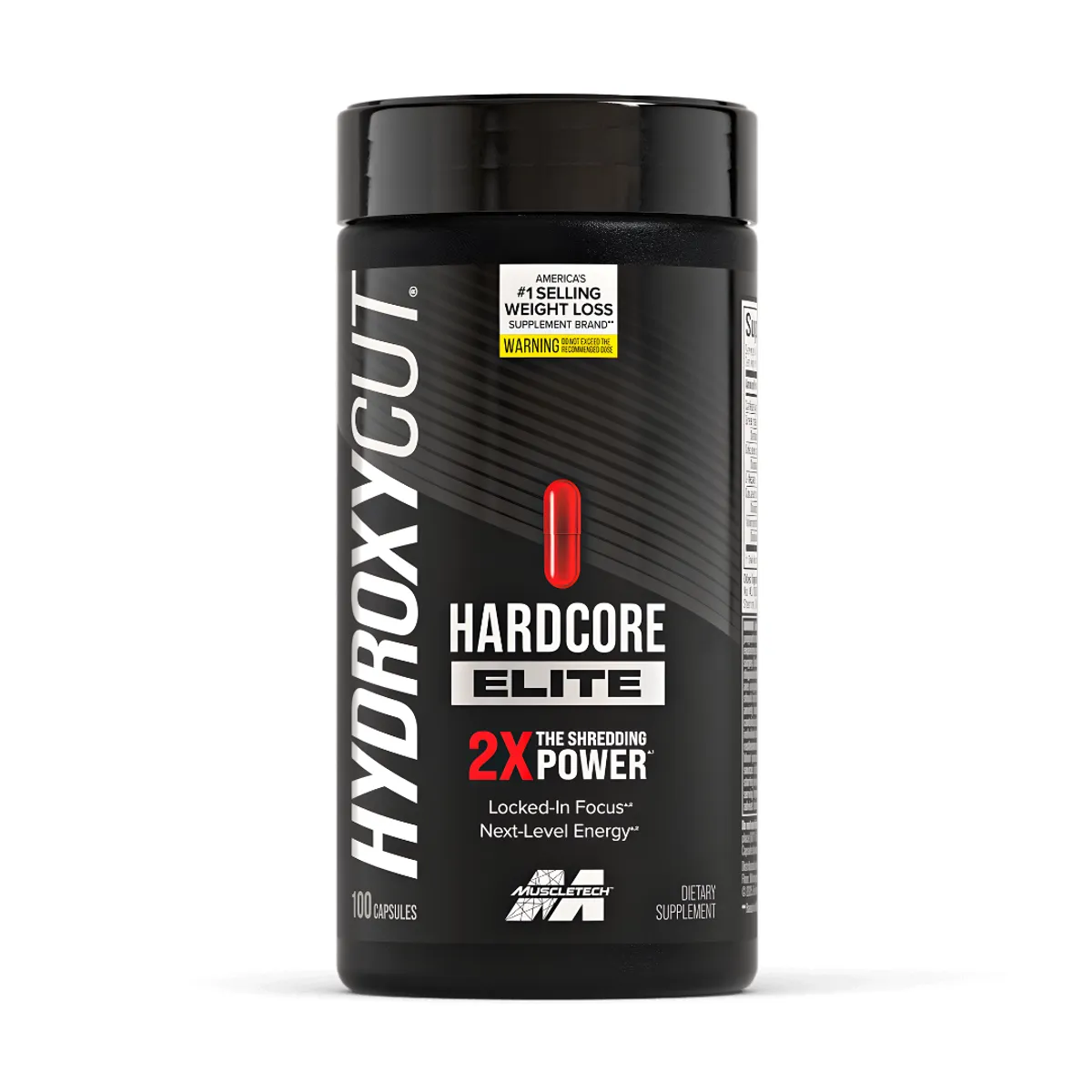 MUSCLETECH - Hydroxycut Hardcore Elite - 100 Cap Muscletech