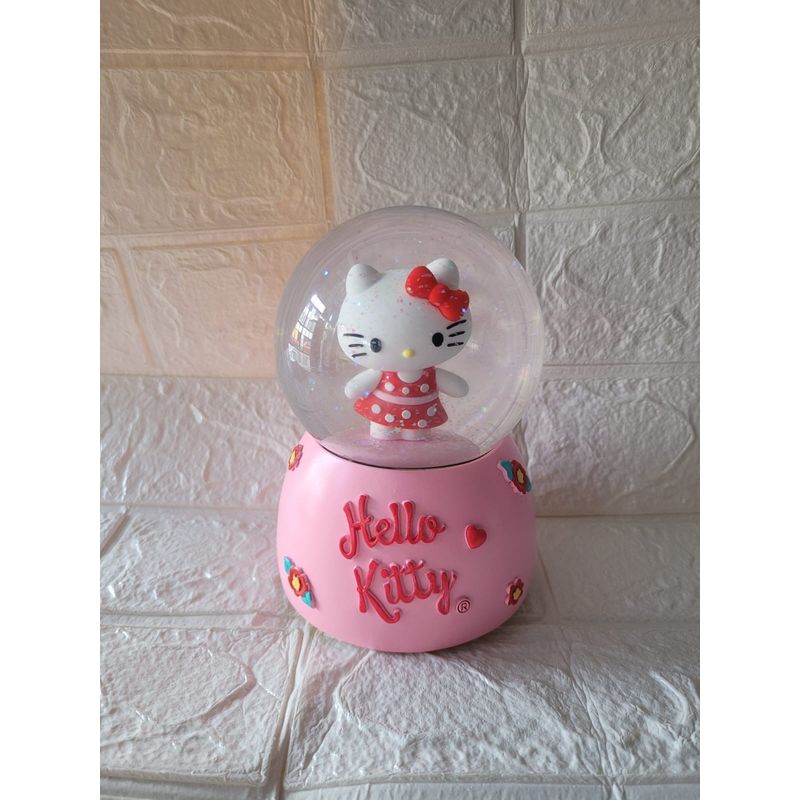 GENERICO - ESFERA DE NIEVE MUSICAL DE KITTY ROJA