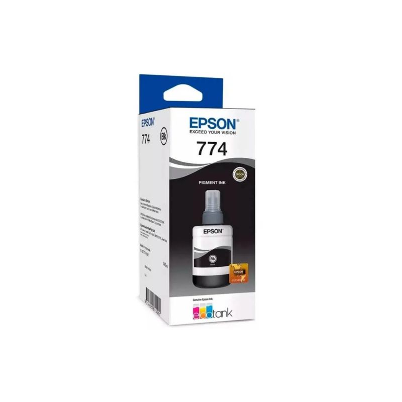 EPSON - Botella De Tinta Epson T774 140ml Tinta Negra