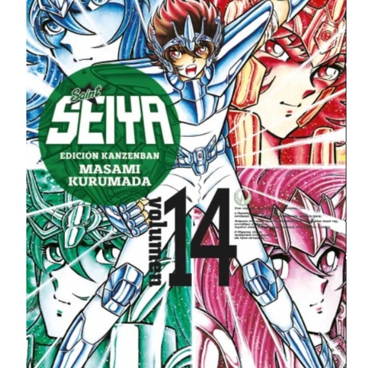 IVREA - Manga Saint Seiya Kanzenban Tomo 14