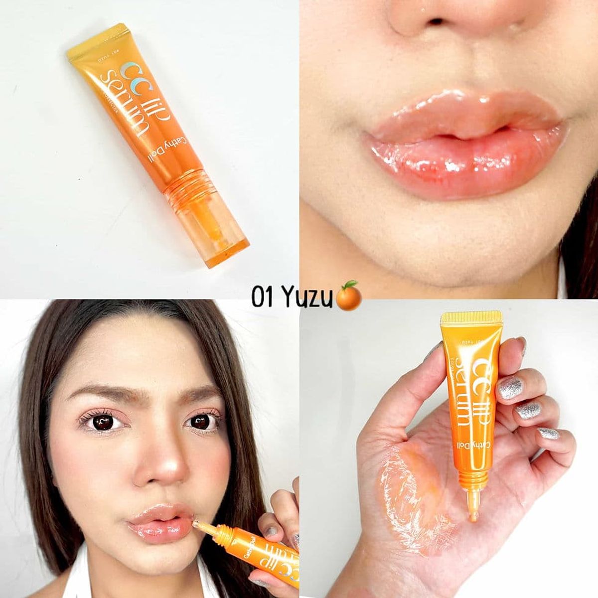 CATHY DOLL - Cathy Doll CC Lip Serum Corrector 10gr 01 Yuzu