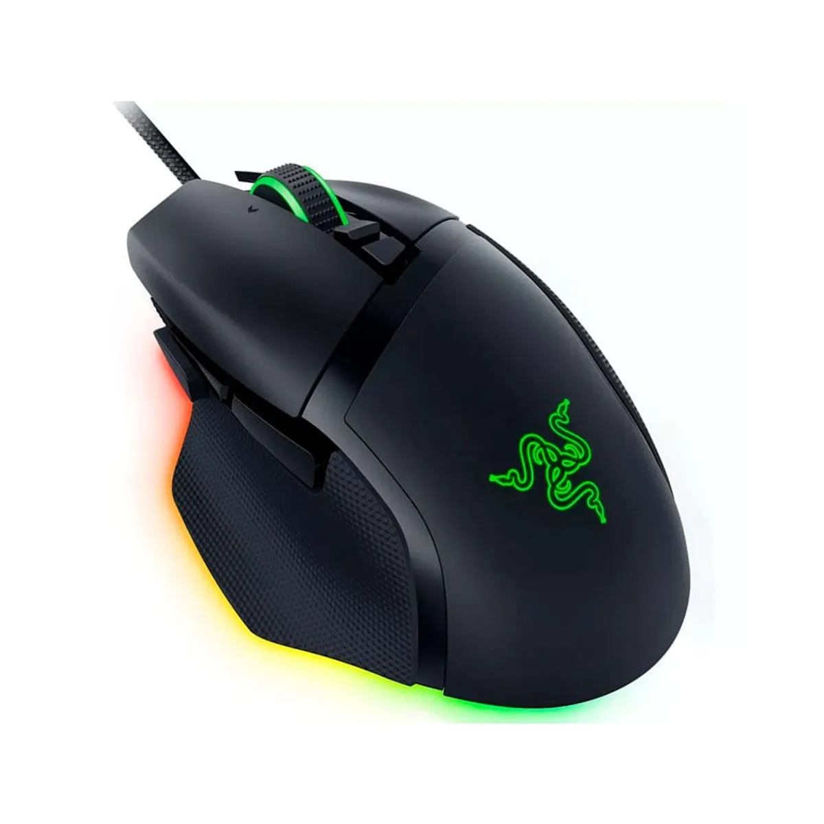 RAZER - Razer Basilisk V3  Mouse Gaming 26K DPI 11 Botones  Switch Óptico 70M