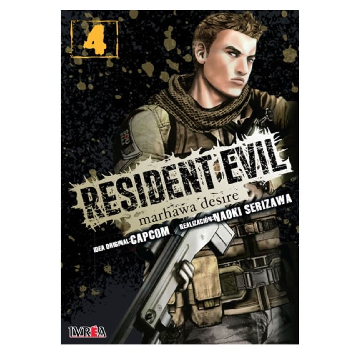 IVREA - Manga Resident Evil Marhawa Desire Tomo 04