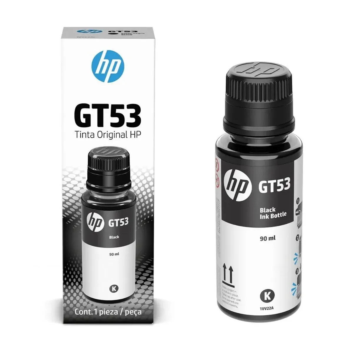 HP - Tinta HP GT53 Negro Original