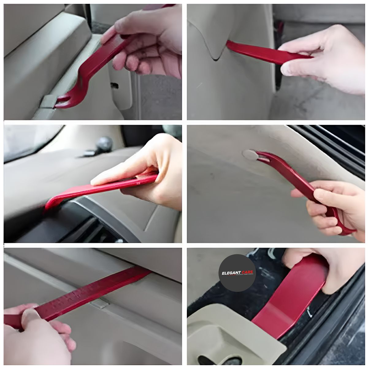 GENERICO - Kit Herramienta Desmontar Tablero Auto 5pcs