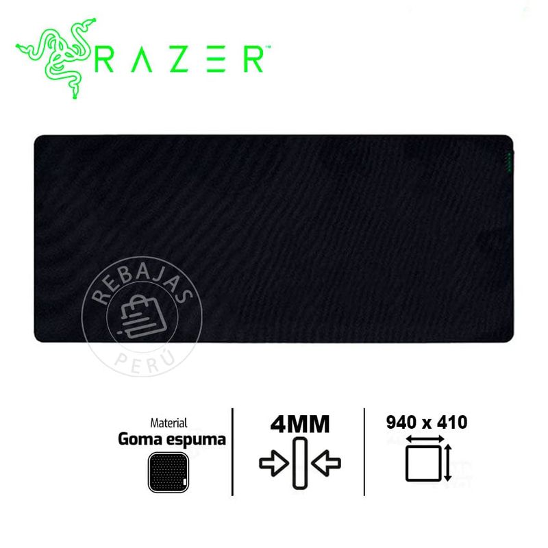 RAZER - Razer Gigantus V2 XXL  Mouse Pad Gamer Superficie de Tela Suave