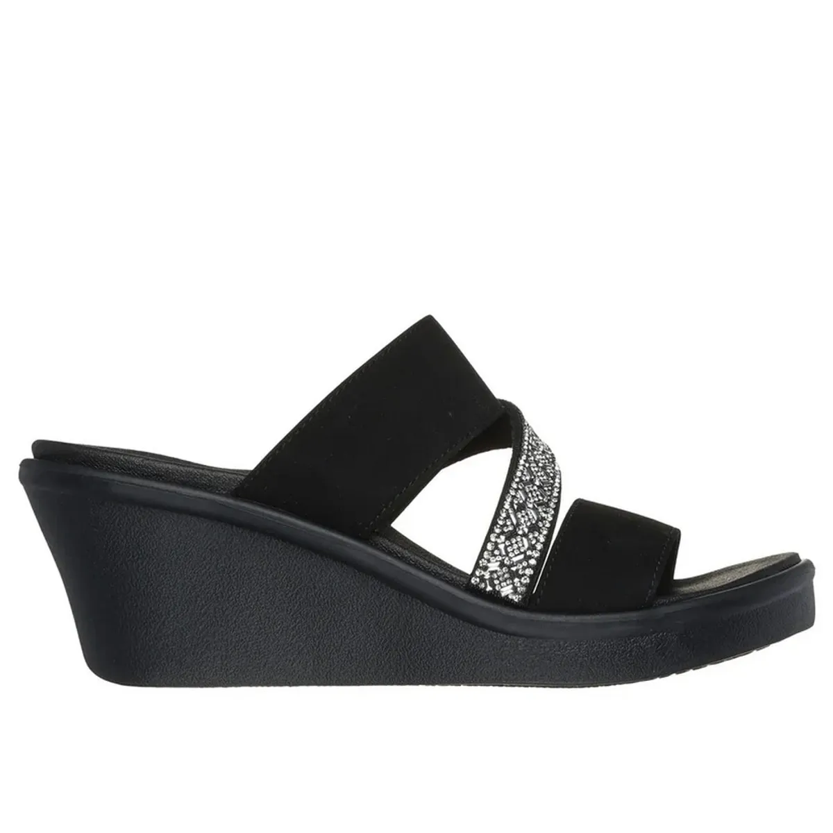 SKECHERS - Sandalias Skechers Rumble On 119611-BBK para Mujer