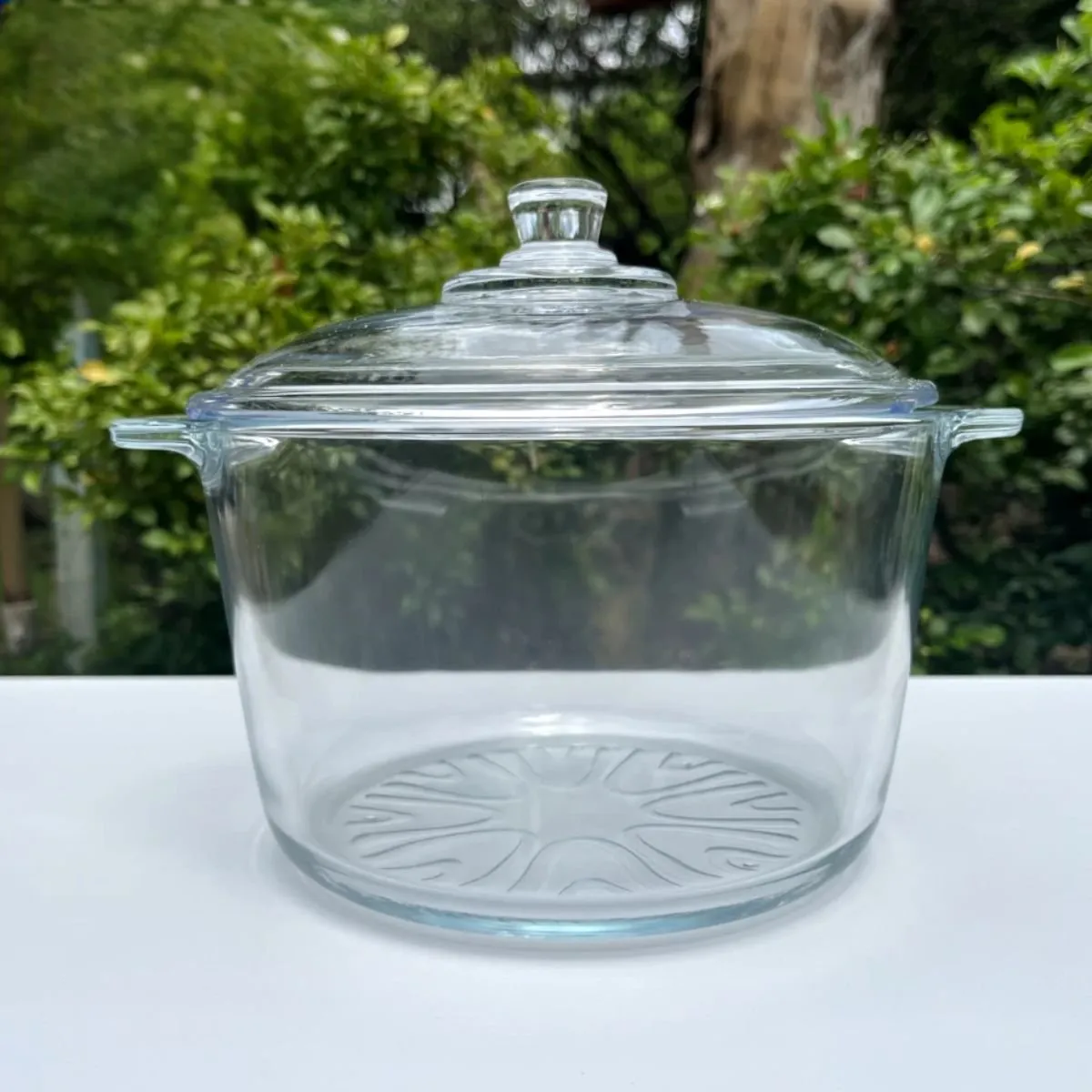 GENERICO - Olla Cacerola de Vidrio 2.5 Lt