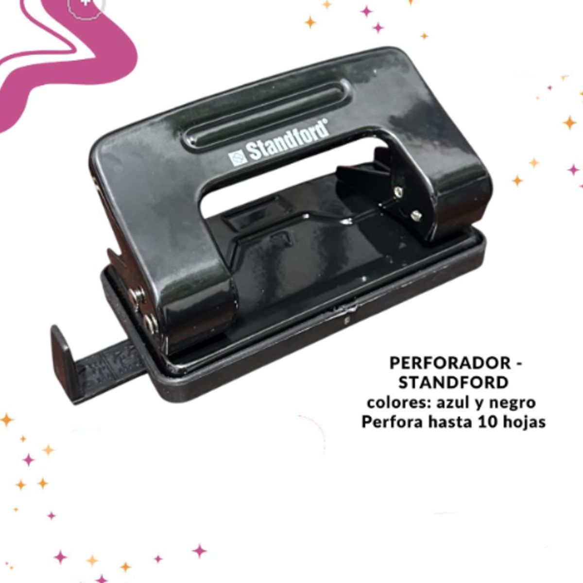 GENERICO - Perforador Escolar 10 hojas