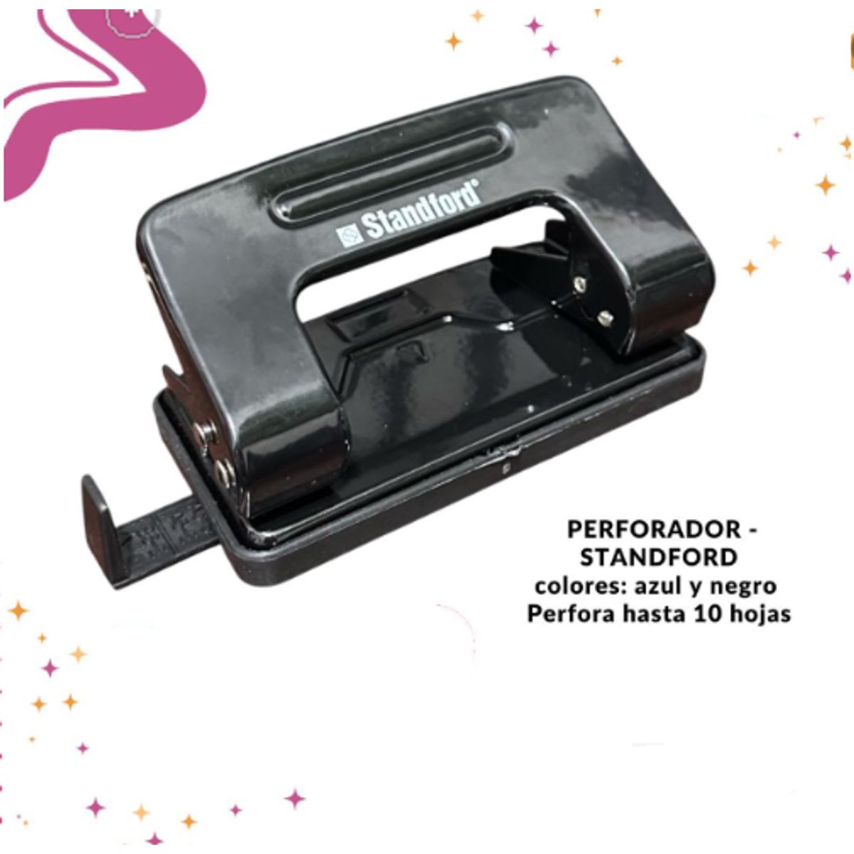 GENERICO - Perforador Escolar 10 hojas