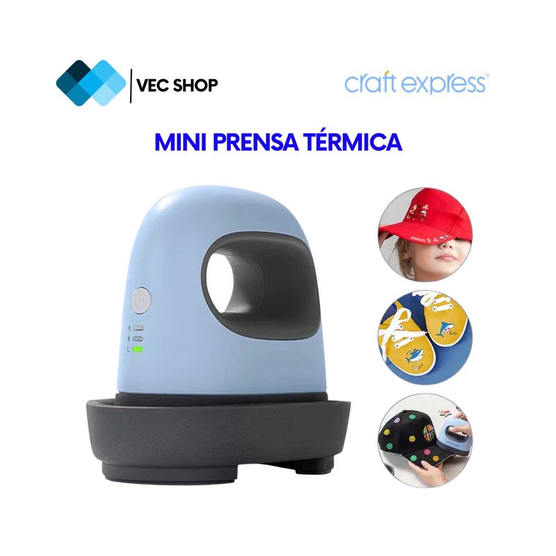 GENERICO - Mini Plancha de Calor para Sublimación