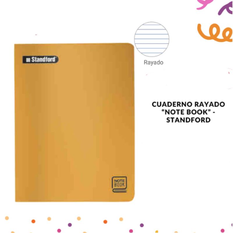 GENERICO - CUADERNO RAYADO DELUXE