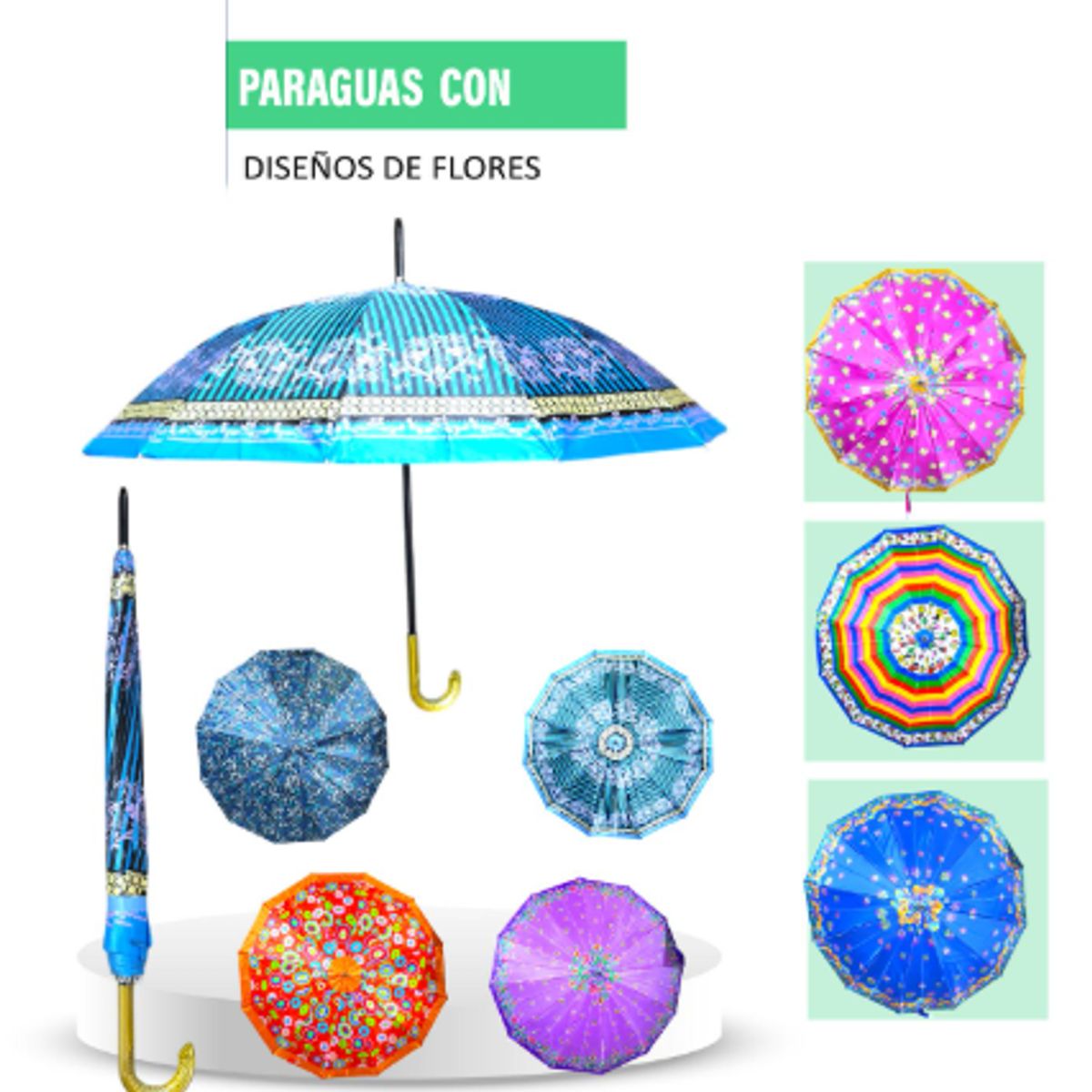 GENERICO - Sombrilla de Playa - Modelo Al Azar