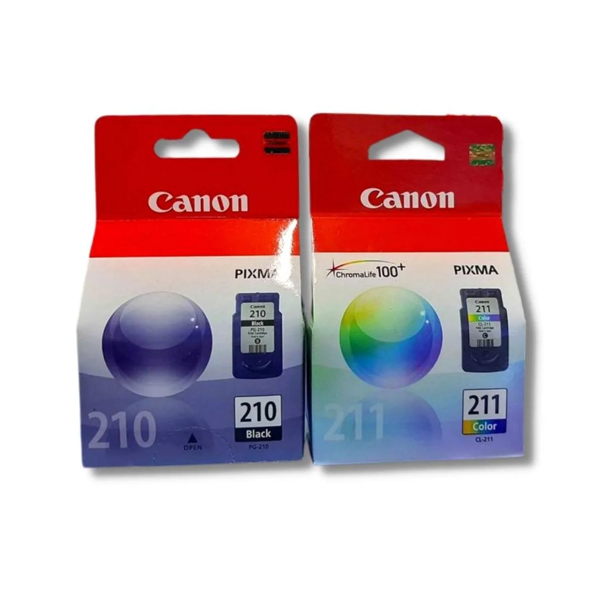 CANON - Kit Tinta Canon 210 211 Negro Tricolor