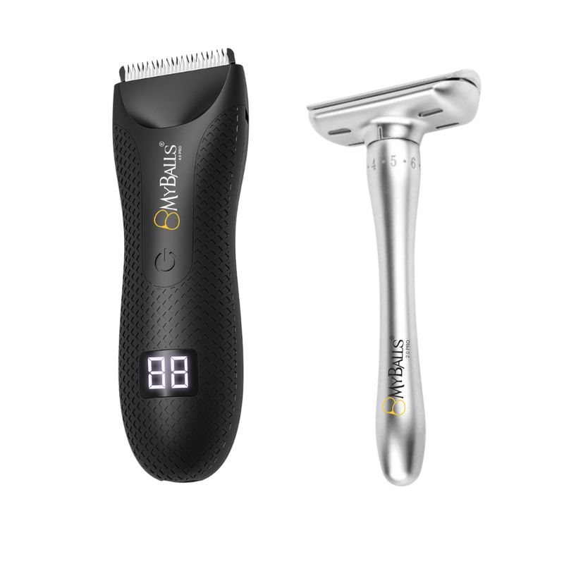 MY BALLS PERÚ - Afeitadoras My Balls 4.0 Pro® + My Balls 2.0pro® - Pack