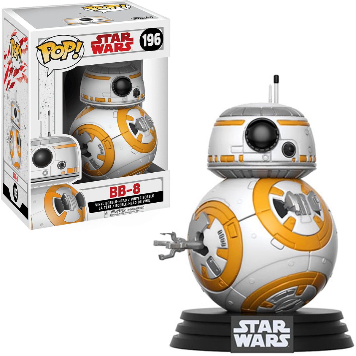 FUNKO - Funko Pop BB-8 - Star Wars: The Last Jedi 196
