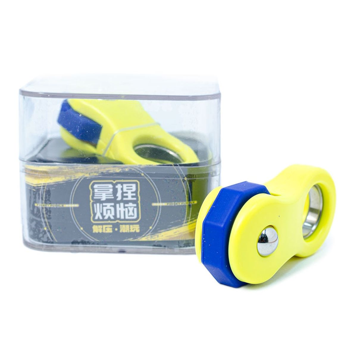 GENERICO - FIDGET ROLLER Amarillo FIDGET CUBE