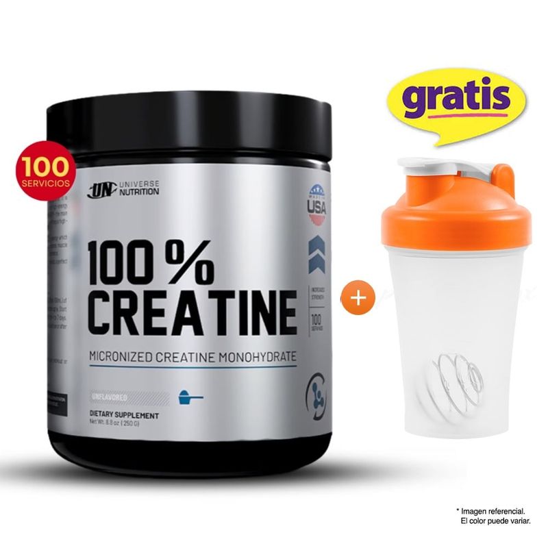 UNIVERSE NUTRITION - UNIVERSE NUTRITION Creatina Monohidrato 250 G.