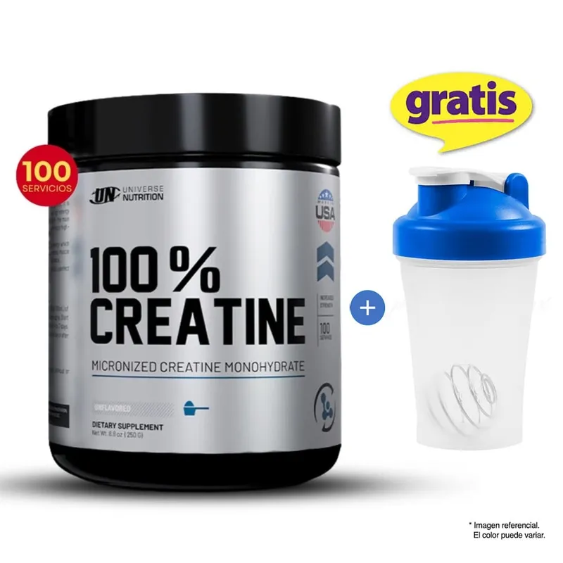 UNIVERSE NUTRITION - 100% Creatine Creatina Monohidratada 250g UNIVERSE NUTRITION Creabolic