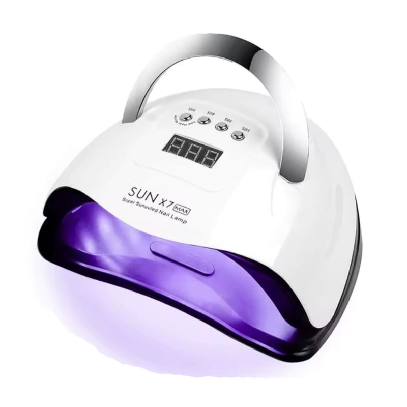 GENERICO - Lampara Secado de Uñas 180w Modelo X7 Max Temporizador