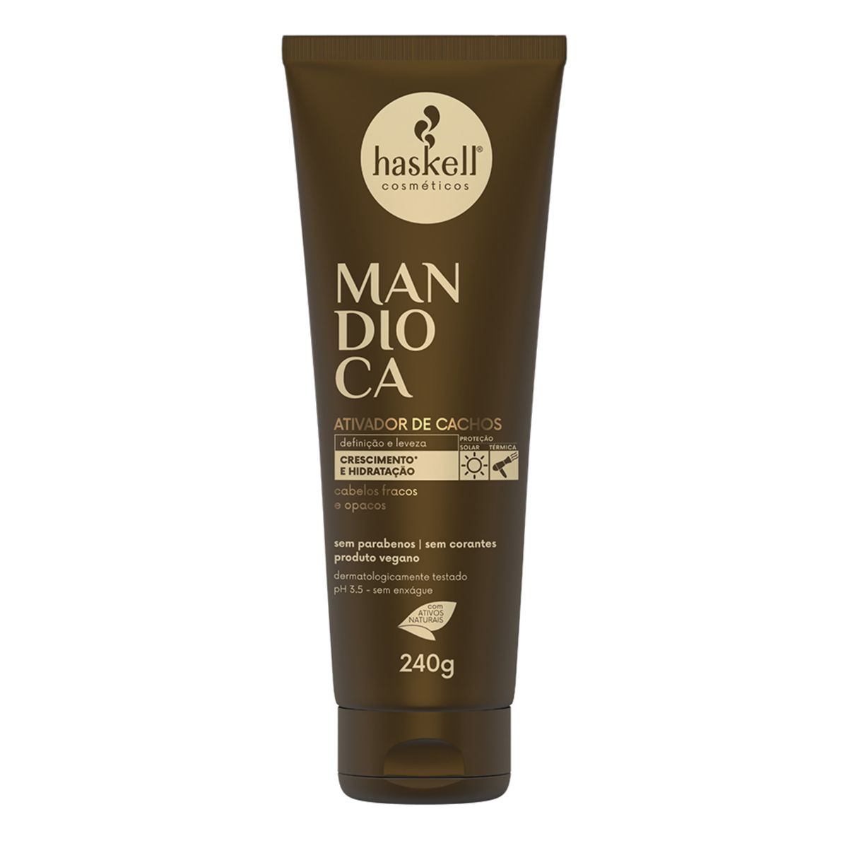 HASKELL COSMETICOS - Ativador de Cachos Mandioca 240g