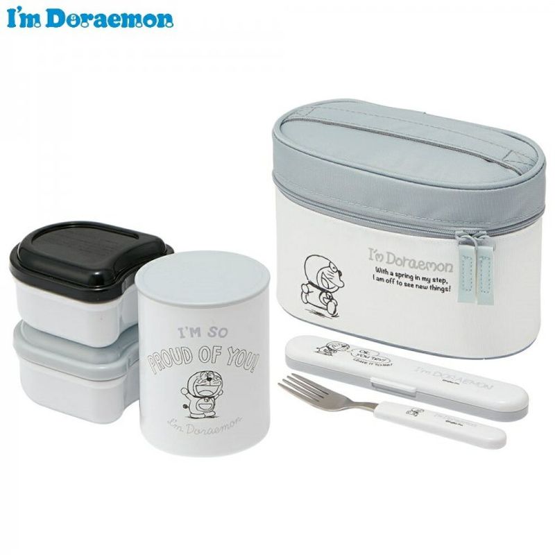 SKATERS - Lonchera Térmica para niños 560ml Doraemon Skater Japón