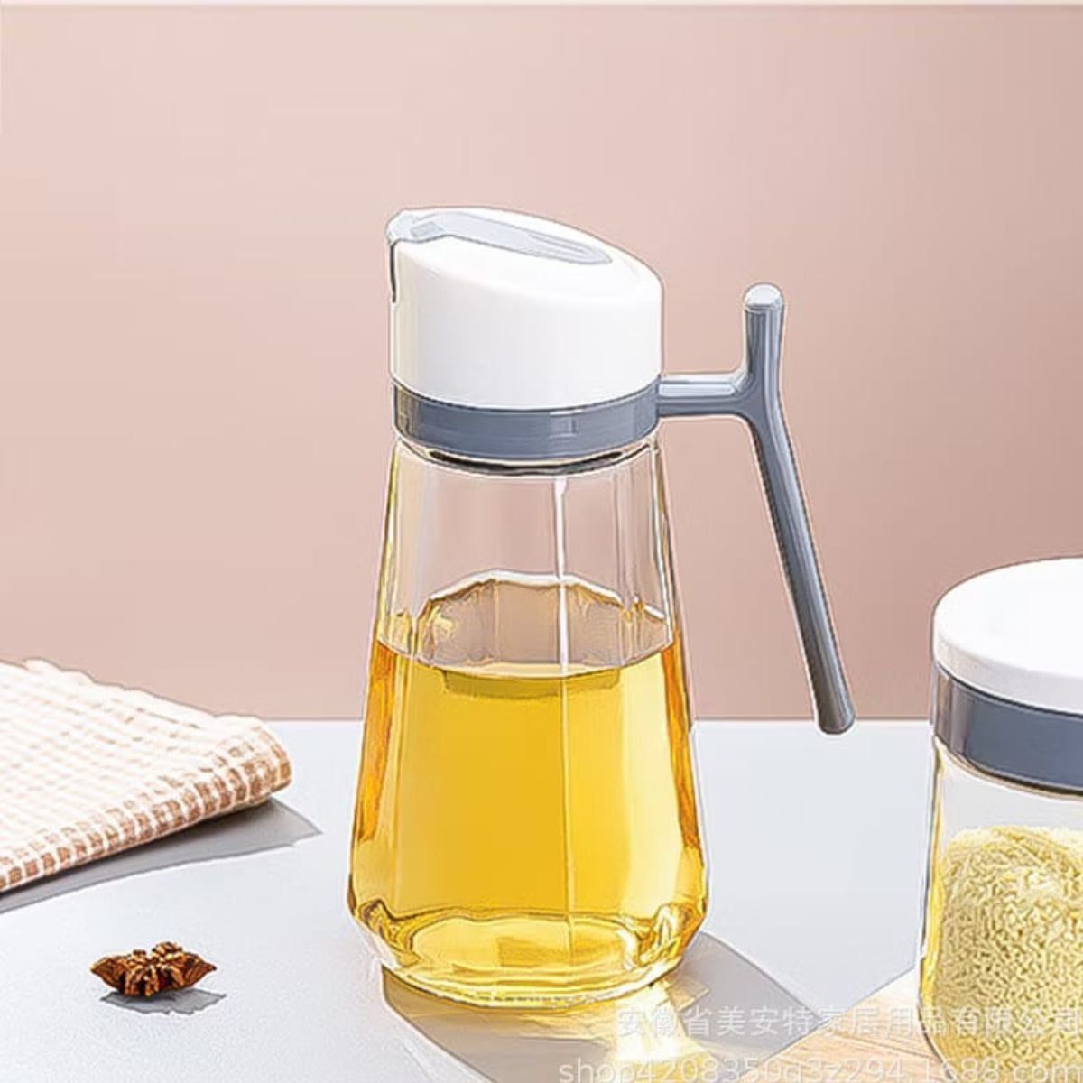 GENERICO - Jarra Aceitera de Vidrio 680 ml